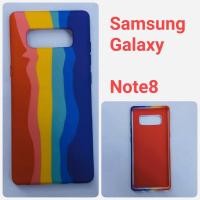 ราคา เคสสายรุ้ง Samsung Galaxy Note 8: เคสสายรุ้ง บุกำมะหยี่ (5676589787)