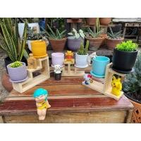 ราคา กระถางดินเผาจิ๋ว 3 นิ้ว น่ารักไป ใส่แคสตัส กระบองเพชร ไม้อวบน้ำ (4143231878)