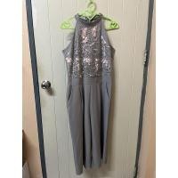 ราคา ชุดจั๊มขายาวแขนกุดซิกหลังมีกระเป๋าข้าง งานป้ายมือ2 (20410426307)