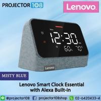 ราคา Lenovo Smart Clock Essential 2nd Gen - Misty Blue/Clay Red with Alexa Built-in - Digital LED with Auto Adjust (13482626835)