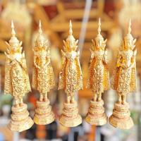 ราคา พระรัตนะ พระพุทธรูปเก่าสมัยกรุงรัตนโกสินทร์ตอนต้น เนื้อทองเหลืองปิดทองเก่าเดิมๆ สูง 10 นิ้ว ขุดพบใต้กรุเจดีย์วัดราชบูรณะ (15086155115)