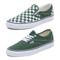 ราคา Vans รองเท้าผ้าใบ Authentic / Classic Slip-On Checkerboard | Color Theory Greener Pastures (2รุ่น) (22534462506)