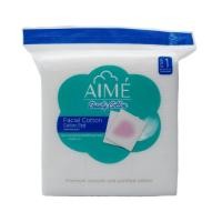 ราคา พร้อมส่ง!!! สำลี AIME Cotton Pad เอเม่ สำลีทำความสะอาดผิวหน้า ผลิตจากใยฝ้าย ล็อตใหม่ (8631330859)