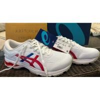 ราคา asic gel kayano 26 white-classic red (25471717457)