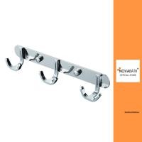 ราคา Novabath ขอแขวนผ้าอเนกประสงค์ 3 ขอ NVB-H002 (25213568430)