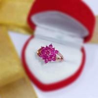 ราคา แหวนนาคทับทิมชมพูเศษนาคแท้ (24567708788)