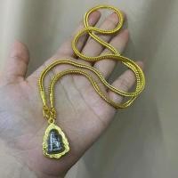 ราคา สร้อยคอลายสี่เสา น้ำหนัก 1 บาท (ส286) (22072129800)