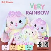 ราคา Rainflower ตุ๊กตากระต่ายเวรี่เรนโบว์ (VERY RAINBOW) 2024 นาโนกลิ่นองุ่น (26862781061)