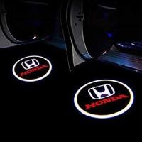ราคา LED ประตูไฟรถยนต์แสงเลเซอร์เงาโลโก้ สำหรับ Honda โปรเจคเตอร์ เช็ต2ชิ้น / ติดตั้งง่าย / Courtesy door TUNING lights (3327584891)