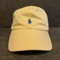 ราคา หมวก POLO by Ralph Lauren สีเหลืองอ่อนปักกรม แท้100% (5936532549)