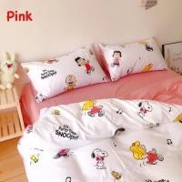 ราคา [BS05] ชุดผ้าปูที่นอน Snoopy 4 ชิ้น ** สินค้าพรีออเดอร์ ** (2003467205)
