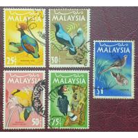 ราคา แสตมป์ต่างประเทศMALAYSIAจำนวน5ดวงใช้งานแล้ว (8719200227)