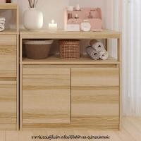 ราคา Koncept Furniture ตู้เตี้ย ขนาด 80 ซม. รุ่น Benita สีไม้อ่อน (80x45x77 ซม.) แบรนด์ KONCEPT FURNITURE (25558669610)