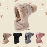 ราคา หมวกไหมพรมกันหนาว+ผ้าพันคอ บุขน ใส่ลุยหิมะ อากาศติดลบ -30 องศา พร้อมส่ง VDN-HS 02 (24835771832)