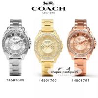ราคา F.A Coach ของแท้100% 14501699 14501700 14501701- 34mm นาฬิกา coach นาฬิกาแบรนด์เนม นาฬิกาสำหรับผู้หญิงFA-485 (15298770409)