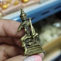 ราคา พระวิษณุกรรมเทพแห่งเด็กช่างงานทองเหลืองขนาด 3 ซมผ่านพิธีพุทธาภิเษกแล้ว (26255812750)