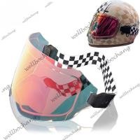 ราคา Orz เปิดหมวกกันน็อค Visor หมวกกันน็อครถจักรยานยนต์ Bubble Visor Casco Moto Visor เลนส์ Capacete Bubble Shield หมวกกันน็อครถจักรยานยนต์ Accessorie (27961119243)