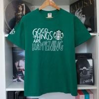 ราคา เสื้อยืด Starbucks มือสองของแท้ (21296335113)