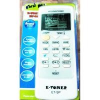 ราคา รีโมทแอร์รวมสำหรับแอร์ Sharp ทุกรุ่น (รุ่น ET-SP) (3450471712)