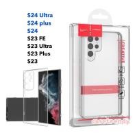 ราคา เคสใสนิ่ม Samsung Galaxy S23 ultra/S23 plus/S23/S23FE/S24Ultra/S24Plus/S24 ; HOCO Ultra slim เคสใสคลุมกันกล้อง (23625732906)