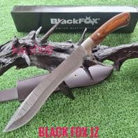 ราคา อุปกรณ์เดินป่า มีด มีดพก มีดพกใบตาย BLACK FOX รุ่น JZ ใบลายดามัสกัสด้ามไม้ (27662161184)