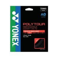 ราคา Yonex เอ็นไม้เทนนิส Polytour Spin 16L/1.25mm Tennis String Reel | Black ( PTGSPN125-007 ) (21388657069)