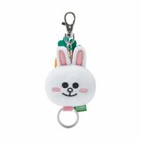 ราคา #แท้ พร้อมส่ง Linefriends head cony keyring 5CM. (675154767)