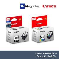 ราคา [หมึกพิมพ์อิงค์เจ็ท] Canon PG 745 BK+CL 746 CO Ink Cartridge (Black+Color)(ดำ+สี) - 2 กล่อง (785176189)