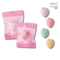 ราคา Odbo Heart Beat Sponge โอดีบีโอ ฮาร์ทบีท สปอนจ์ ฟองน้ำแต่งหน้าทรงรูปหัวใจ od8046 (มี 4สี) (26357250809)