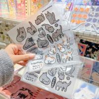 ราคา Sticker Sheet สติกเกอร์คละลาย น้องหมา น้องหมว [DOOBIE] (27904159861)