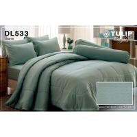 ราคา ลิขสิทธิ์แท้%DL533 : TULIP DELIGHT (EMBOSS) ชุดเครื่องนอนทิวลิป รุ่นดีไลท์ (สีพื้น-อัดลาย) ผ้าปูที่นอน 3.5 , 5 , 6 ฟุต (1485284302)