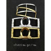 ราคา กรอบเลส ขนาด 4 บาท ไม่ฝังเพชร แถมฟรีแผ่นหลัง (17796438308)