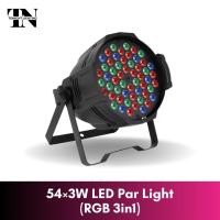 ราคา [พร้อมส่ง] ไฟพาร์ แอลอีดี 3รวม1 54x3W LED Par Light (RGB 3in1) (24753383005)