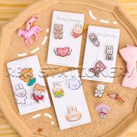ราคา เข็มกลัดติดกระเป๋า เข็มกลัดติดเสื้อ เข็มกลัดลายการ์ตูน 1 ชุด มี 3 ชิ้น (13521717340)