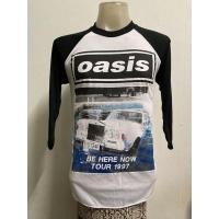 ราคา เสื้อวง แขนสามส่วน Oasis สไตล์วินเทจ. (5739081042)
