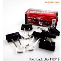 ราคา คลิปหนีบกระดาษ คลิปดำ คลิปหนีบ 2 ขา สีดำ เบอร์ 112/19 มม. (27807536078)