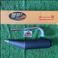 ราคา ท่อย่น ท่อทรงเชง W110i LEDปี2021-2023 ปลายดำ คอสแตนเลส (22480949370)