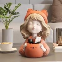 ราคา ที่ใส่ปากกาตุ๊กตาปูนปลาสเตอร์ DIY (28816971015)