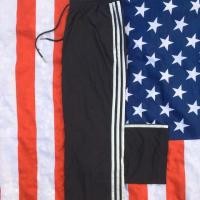 ราคา กางเกง Adidas ผ้าร่ม มือสอง สีดำ กางเกงวอร์มราคาถูก สำหรับผู้ชาย และผู้หญิง (Second-hand Adidas Trousers) (7826226341)