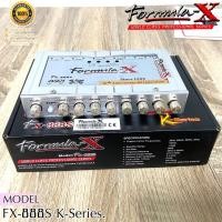 ราคา FORMULA-X รุ่น FX-888S K-Series ปรีแอมป์ 5แบน เครื่องเสียงรถยนต์ (รุ่นครบรอบ 30ปี) เสียงดี ได้รับรางวัลการแข่งขันมากมาย (21720114544)