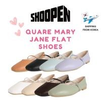 ราคา [SHOOPEN] รองเท้าส้นแบน Square Mary Jane HPWWFDA03S (26213605100)