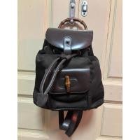 ราคา Gucci Bamboo Mini Backpack สี Brown มือสองของแท้ สนใจลดราคาได้ค่า (27801962280)