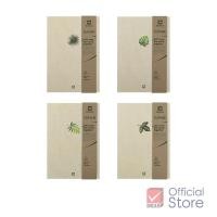 ราคา Elephant สมุด สมุดบันทึก สมุด รีไซเคิล 60G 40S RLB-101 จำนวน 1 เล่ม คละลาย (22610093223)
