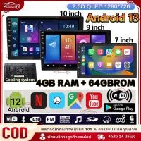 ราคา จอแอนดรอยด์ติดรถยนต์ วิทยุติดรถยนต์ แอนดรอยด์ 13 เครื่องเล่นวิทยุ FM GPS Wifi บลูทูธ EQ USB 7นิ้ว 9นิ้ว 10นิ้ว จอแอนดรอย (26112344275)