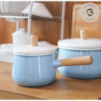 ราคา Gourmet Goods หม้อสีฟ้า หม้อด้าม ขนาด1.5ลิตร หม้อKastrull หม้ออีนาเมล หม้อเคลือบ หม้อ หม้อต้ม หม้อทอด หม้ออิเกีย (11031237100)