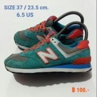ราคา รองเท้าผ้าใบมือสอง newbalance แท้ 100% (มีเก็บเงินปลายทาง) (2003646935)