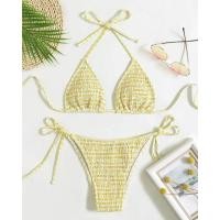 ราคา มือสอง bikini สีเหลืองสดใส ไซส์M (21277778744)