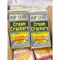 ราคา HUPSENG บิสกิต แครกเกอร์รสครีม HUPSENGแครกเกอร์นำตาล HUP SENG Cream Crackers HUP SENG Sugar Crackers (15345917993)