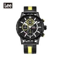ราคา Lee นาฬิกาข้อมือ Metropolitan LES-M37DBL9-19 แบรนด์แท้ USA สายหนังหุ้มยีนส์สีดำ กันน้ำ ระบบอนาล็อก (16131650364)