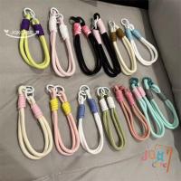 ราคา สายคล้องโทรศัพท์สีมาครอน เชือกถักพรพระ เชือกทอมือสำหรับโทรศัพท์มือถือทุกรุ่น สายคล้องโทรศัพท์สวยงาม (26519557419)